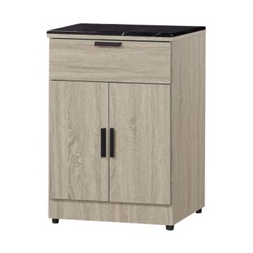 文創集卡波2尺雲紋石面低餐櫃-60x40x83.5cm免組