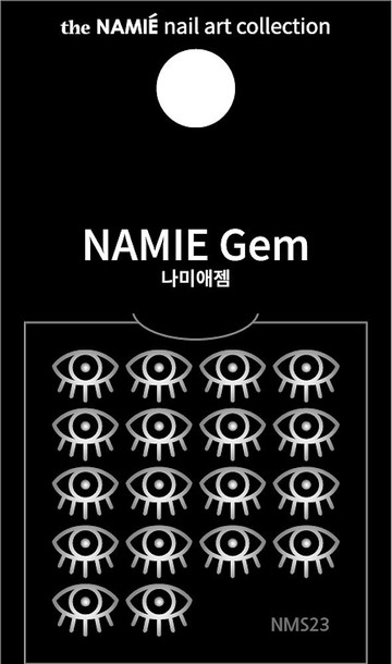 【專業用】NAMIE Gem 美甲裝飾藝術貼紙 Normal Metallic 23