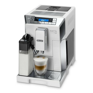 【義大利 Delonghi】御白型 全自動義式咖啡機 (ECAM 45.760.W)