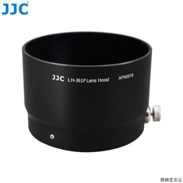 JJC 適用奧林巴斯LH-61F遮光罩75 F1.8鏡頭配件 金屬黑色可.議價