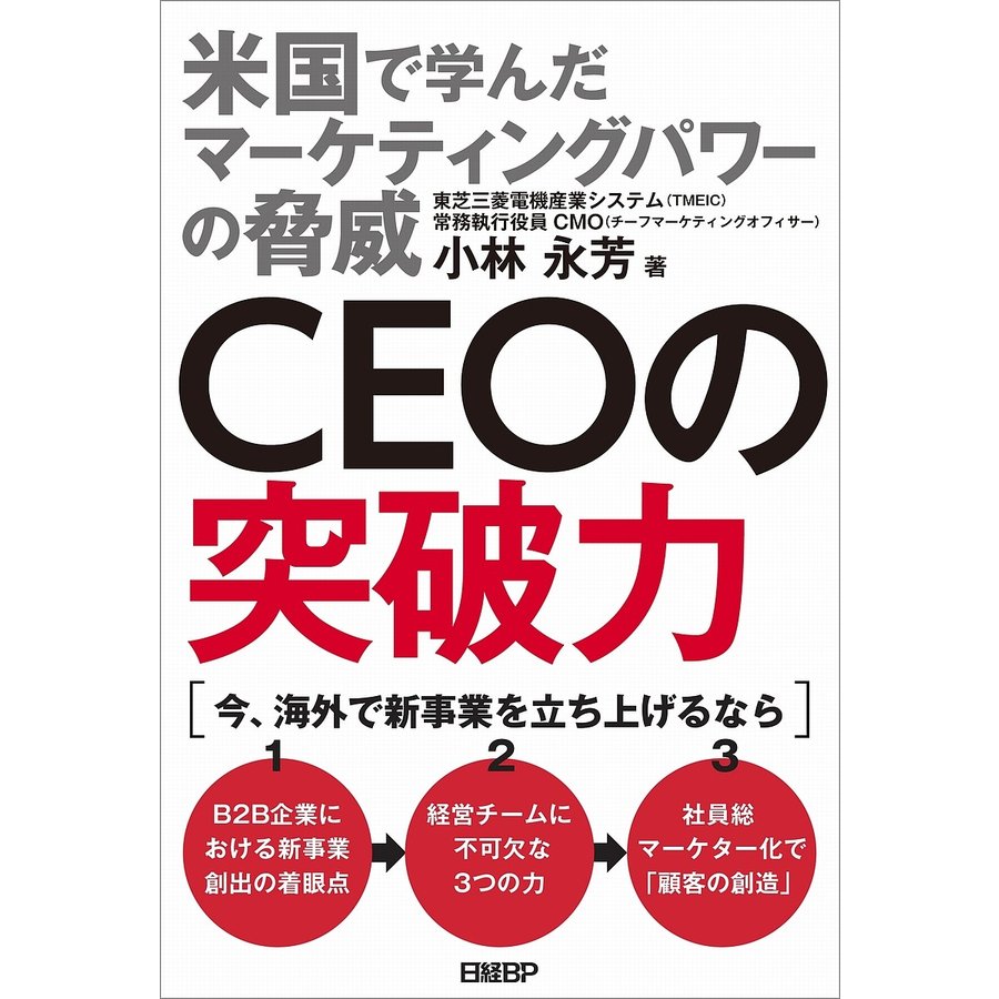 CEOの突破力 米国で学んだマーケティングパワーの脅威