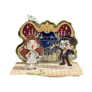 爆款🔥歌劇魅影週邊 歌劇魅影 半臉面具 化妝舞會 Cosplay 道具 收藏紀念 經典禮物 可愛卡通動漫歌劇魅影亞克力