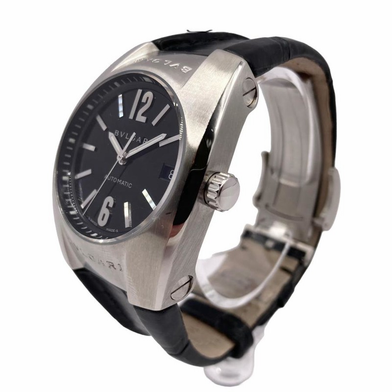 狂*狼様 BVLGARI ブルガリエルゴンEG35 自動巻き時計 ブラック 狂*狼様 BVLGARI ブルガリエルゴンEG35 自動巻き時計 ブラック