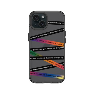 iPhone 15 Clear 酷墨灰 - Love in All ____ - 致世上唯一的你