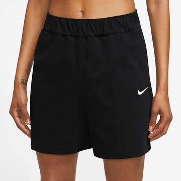 S.G NIKE NSW 刺繡LOGO DM6729-010 黑 棉短褲 寬鬆 高腰 運動休閒 短褲 女