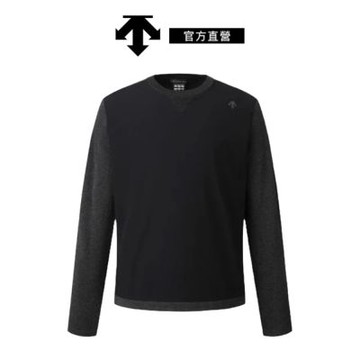 【DESCENTE】GOLF 迪桑特 PRO 男士 高爾夫球針織衫 (黑色)