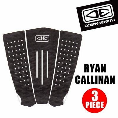 デッキパッド RYAN CALLINAN 3 PIECE OCEAN&EARTH 3ピース O＆E サーフィン ブラック Black オーシャンアンドアース