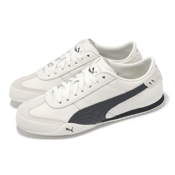 Puma 休閒鞋 Bella UT Leather 女鞋 白 黑 復古 T型鞋 經典 40218601