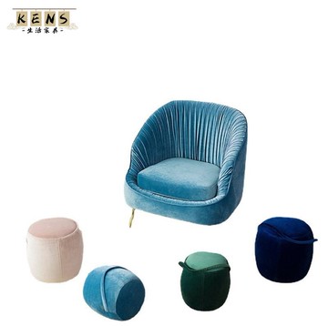 公司貨 免運 可開立發票 沙發 沙發椅 單人沙發 客廳沙發輕奢單人位沙發椅休閑小戶型客廳服裝店臥室懶人酒店布藝沙發工廠現貨直銷 售後保障 全館八折 5k830