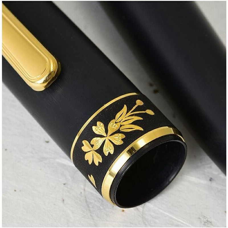 肥後象嵌 万年筆 プラチナ万年筆] #3776 肥後象嵌 桜 中字 PLATINUM