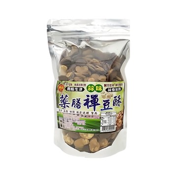 皇品 藥膳禪豆酥 蒜味  340g  1包
