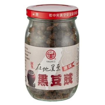 民生 在地黑豆 原味黑豆豉  240g  1罐