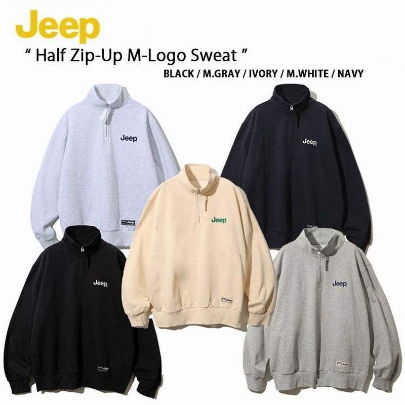 【新品未使用】Jeep ハーフジップ トレーナー