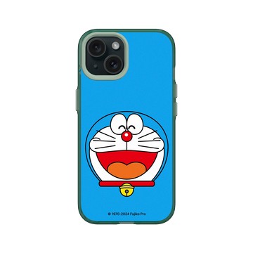 iPhone 15 Clear 憂墨綠 - 哆啦A夢 Doraemon - 哆啦A夢開心款