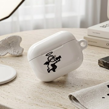 Airpods 美式邱比特耳機殼 1 2 3 4 Pro3 Pro2 Pro 原創 防摔 硬殼 耳機套 蘋果 保護殼 質