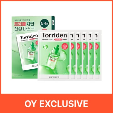 Torriden Balanceful Cica Control Mask Sheet 5ea Set (+1ea)