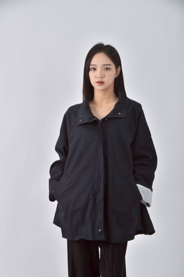 (XL) themubrand韓牌素面黑色外套