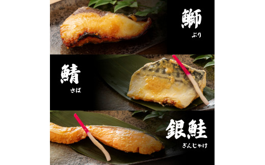 西京漬け5種（真鯛・金目鯛・鰤・鯖・銀鮭）各60g×1切れ 食べ比べ タイ キンメダイ サケ ブリ サバ 魚 冷凍 食品 保存食 お取り寄せグルメ 小分け パック 高知 土佐 惣菜 そうざい おいしい 簡単 故郷納税 8000円 ふるさとのうぜい 高知県 返礼品 芸西村