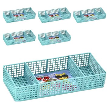 GIMI 吉米 K-604 萬用籃 6個  28.7 x 11.8 x 5.5cm  顏色隨機  1組