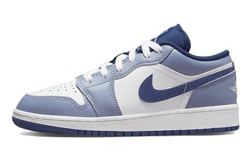 JORDAN 1 LOW SLATE BLUE NAVY GS