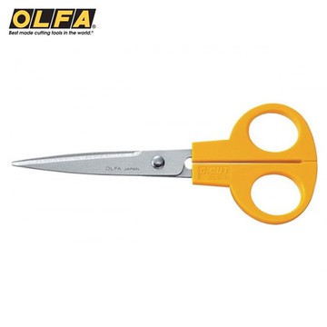 日本製OLFA防逃布剪刀防滑不鏽鋼剪刀SCS-3(布不易滑動鋸齒剪刀)