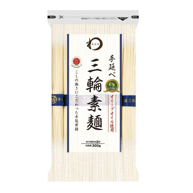 みわび マル勝高田 手延べ三輪素麺 300g