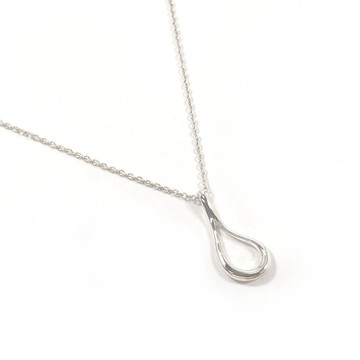 【日本直送 二手美品】蒂芙尼 TIFFANY&Co. 項鍊 Open Tear Drop Elsa Peretti 銀 925 飾品