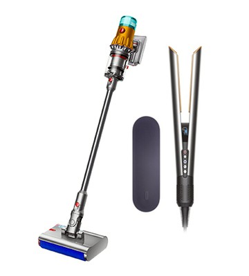 【多入採購超值組合】Dyson V12s Detect Slim Submarine™ 乾濕全能洗地吸塵器 (黃色)
