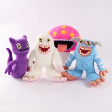 限時促銷🚀🚀✨新品My Singing Monsters萌怪合唱團小游戲 毛絨玩具公仔