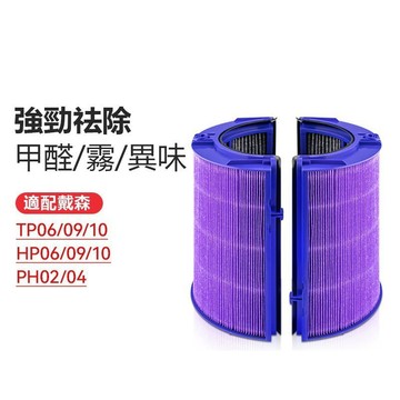訊億｜HEPA活性炭抗菌濾網 SGS認證適用戴森TP06 HP06 TP07 HP07 TP09 HP09 HP10