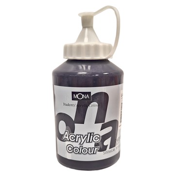 MONA 蒙納 萬事捷壓克力顏料 500ml 色彩飽和 延展性佳  1色