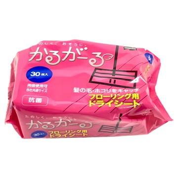 潔田屋 山崎除塵紙 乾式 30枚入 兩面使用可 各社共通尺寸 抗菌  1包  30 x 20cm