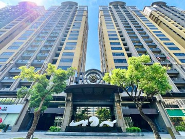 市中心豪社區【都廳苑】高樓氣派官邸+雙主臥+雙平車｜高雄市苓雅區四維三路