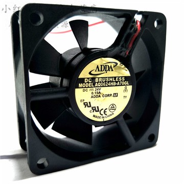 原裝 ADDA AQ0624HB-A70GL 24V 0.15A 防水6CM 6025 散熱風扇
