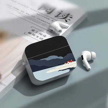 適用airpods保護套蘋果藍牙耳機套三代pro無線2代一airpodspro保護殼創意所愛山河情侶款小眾Apple耳機套