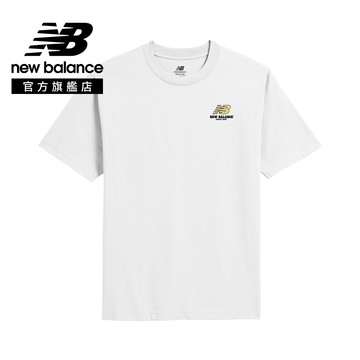 [New Balance]NBBOY美好旅程短T_男性_白色_MT61Y00BWT