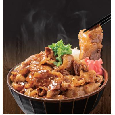 ふるさと納税 海陽町 お肉屋さんの丼2種セット 牛カルビ丼の具焼豚丼の具(各100g×18P)各6袋 MMT84