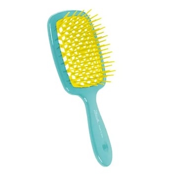 JANEKE超級吹髮梳 - 撞色黃