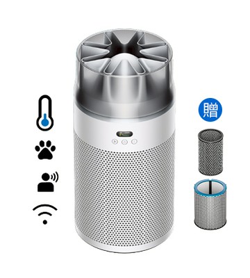 Dyson HushJet™ Purifier Compact 噴射氣流空氣清淨機 HJ10 (銀白色)