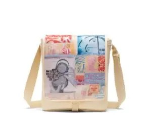 單肩包 郵差包-淺卡其