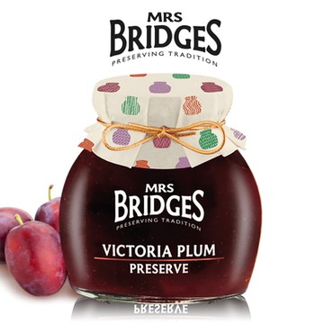 【MRS. BRIDGES】英橋夫人維多利亞李子果醬(大)340g