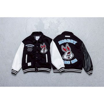 ☆LimeLight☆ FASHION KILLA Rabbit Version Jacket 皮革棒球外套 皮外套