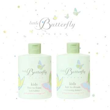 【Little Butterfly London】兒童洗髮沐浴禮盒