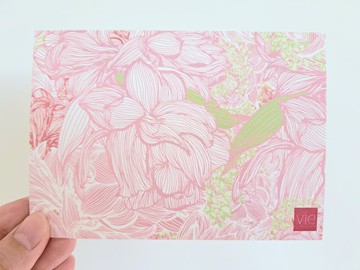 手繪印花圖案卡片 - 大鳴大放 SP