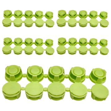 蟑螂藥專用安全餌劑盒（螢光綠）  5組