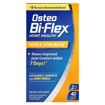 Osteo Bi-Flex, 關節健康，三重力量，40糖衣片