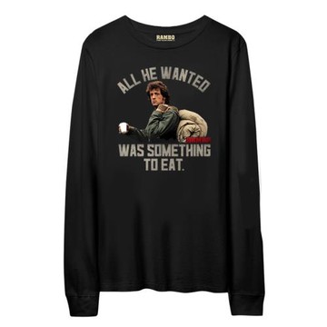 1982 First Blood第一滴血Rambo蘭博史泰龍經典電影聯名長袖T恤