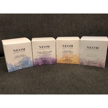 ❤️預購 英國NEOM香氛蠟燭- 皇家奢華/舒緩恬睡/幸福愉悅/完美幸福/靜心舒眠/清新甦活 (另有現貨區賣場)