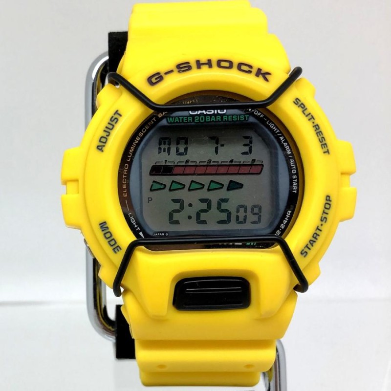 ファッションCASIO G-SHOCK DW-6630B-9 イエロー プロテクター