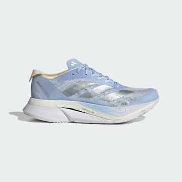 adidas 愛迪達 慢跑鞋 女鞋 大童 運動鞋 緩震 ADIZERO BOSTON 12 W 藍 JP7914